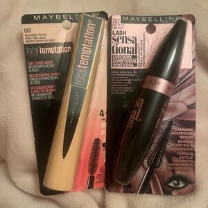 Maybelline Total Temptation & Lash Sensational Mascara Duo in Black